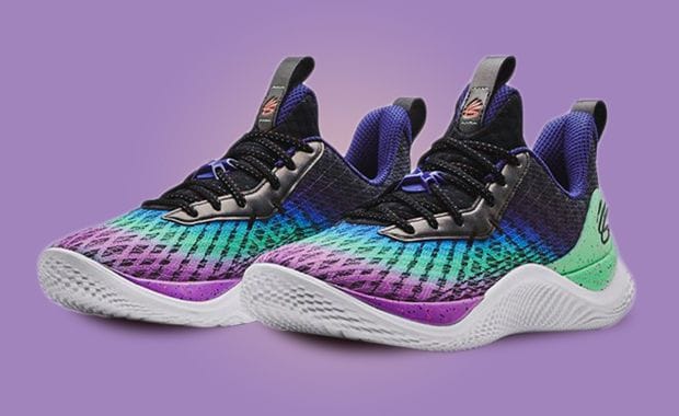 The Northern Lights Inspire This Under Armour Curry 10