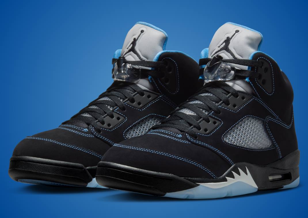Air Jordan 5 Retro Black University Blue