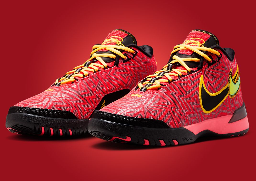 The Nike LeBron NXXT Genisus Bright Crimson Sundial Releases  display picture 1