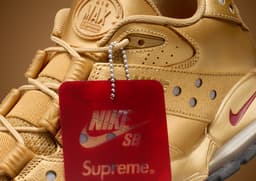 Supreme x Nike SB Air Max CB '94 Gold - Detail