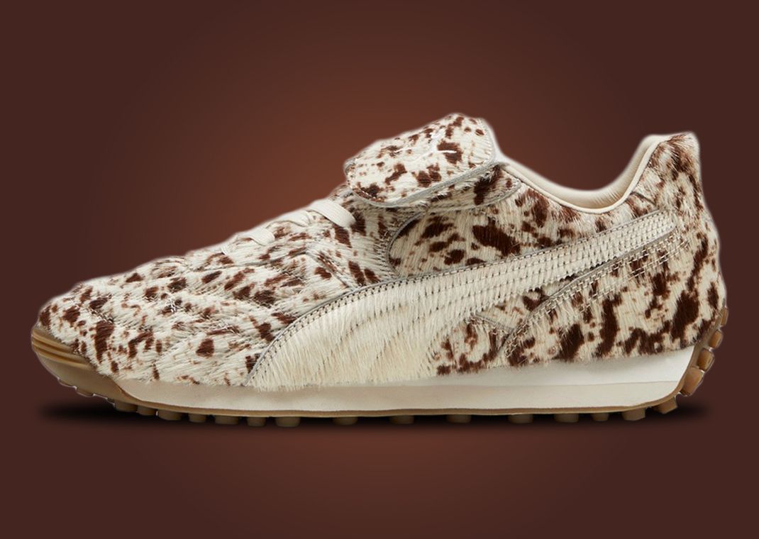 Fenty x Puma Avanti Faux Fur Cow Print Lateral
