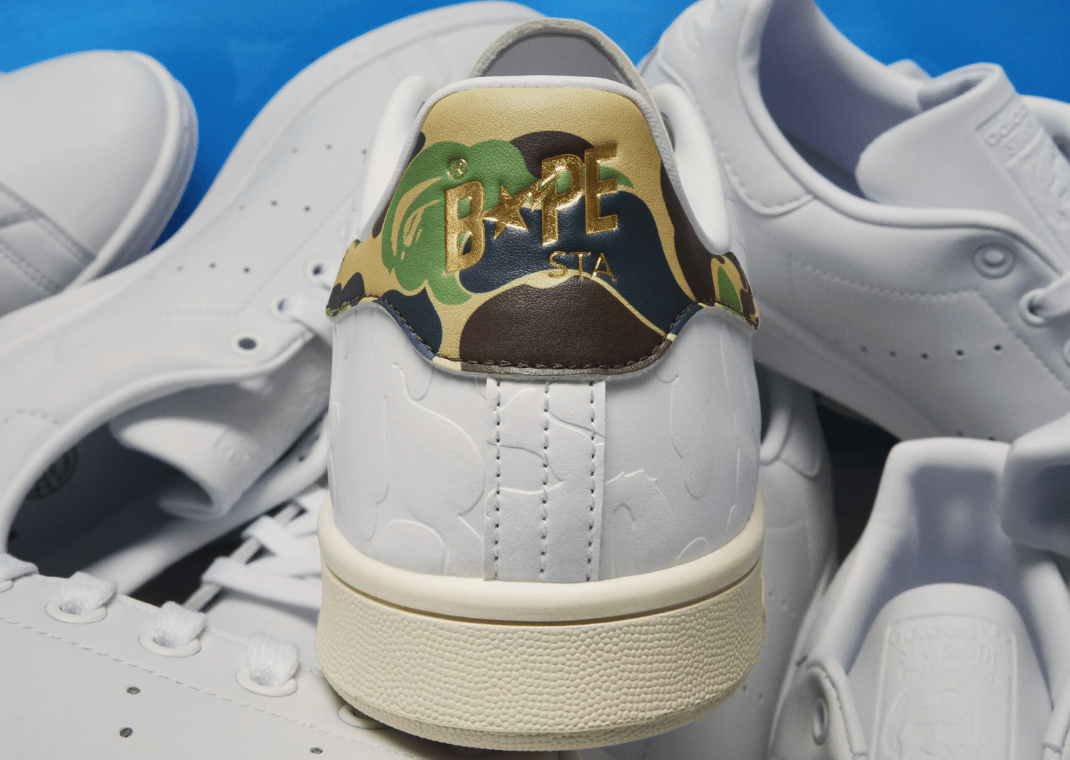 adidas Stan Smith x Bape 30th Anniversary Heel Tab