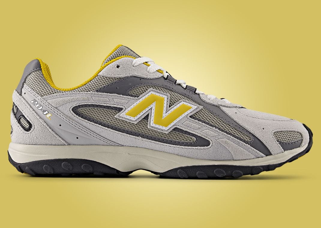 New Balance 204L Grey/Yellow