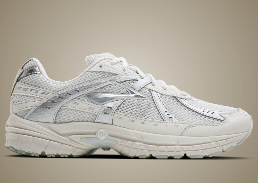 Brooks Adrenaline GTS 10 White - Lateral