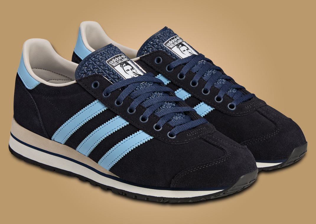 Noel Gallagher x adidas Marathon SPZL Night Navy Angle