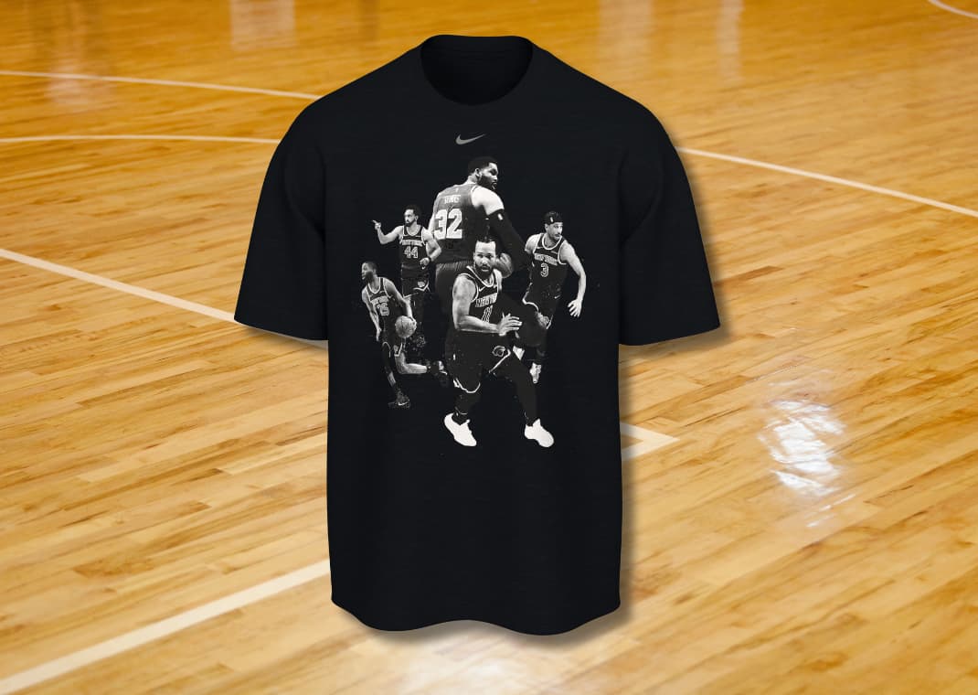 Nike New York Knicks Starting Five T-Shirt