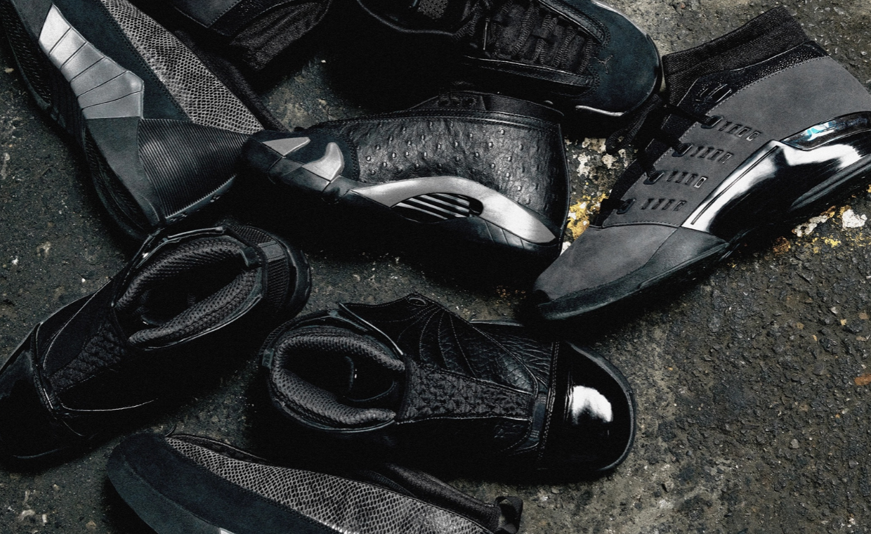 Check Out a Complete Look at Jordan’s Upcoming Reptile Print Black Pack