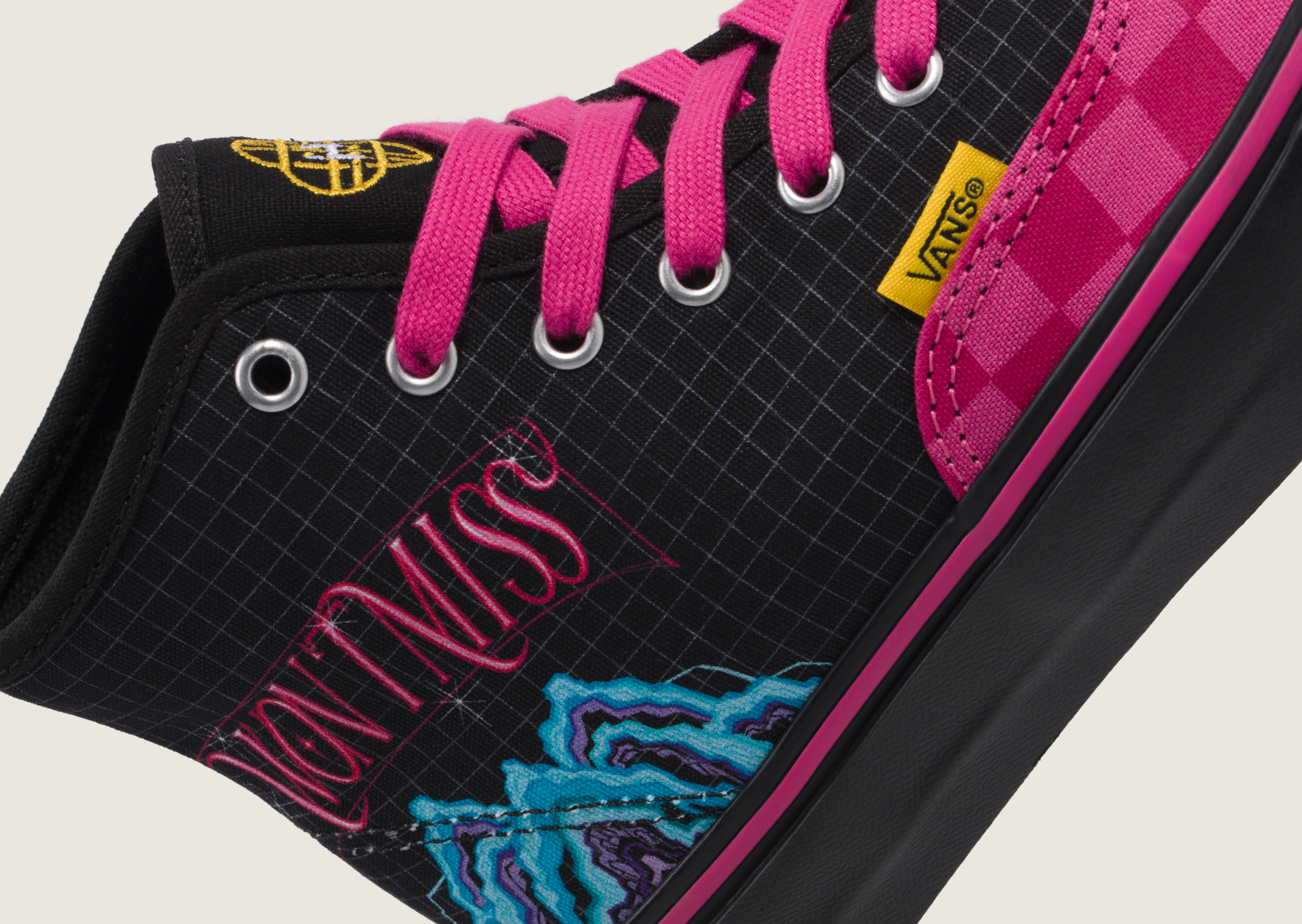 K-Pop Demon Hunters x Vans Authentic Hi Mira (GS) - Detail