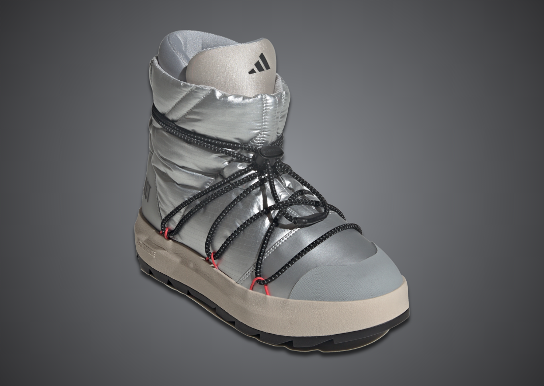 Moon Boot x adidas Ace Mid Core Silver - Angle
