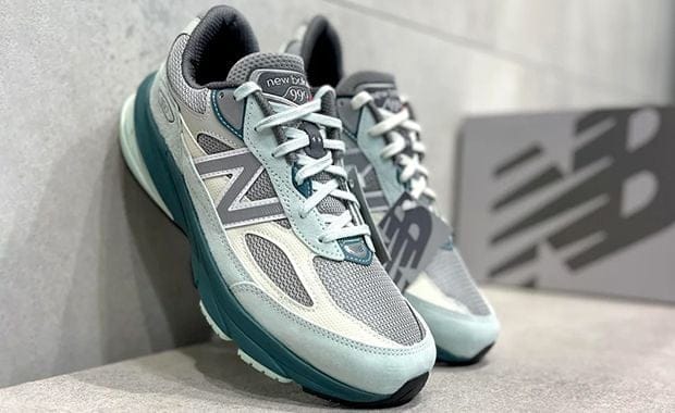 The New Balance 990v6 Made in USA Community Mint Releases in 2025