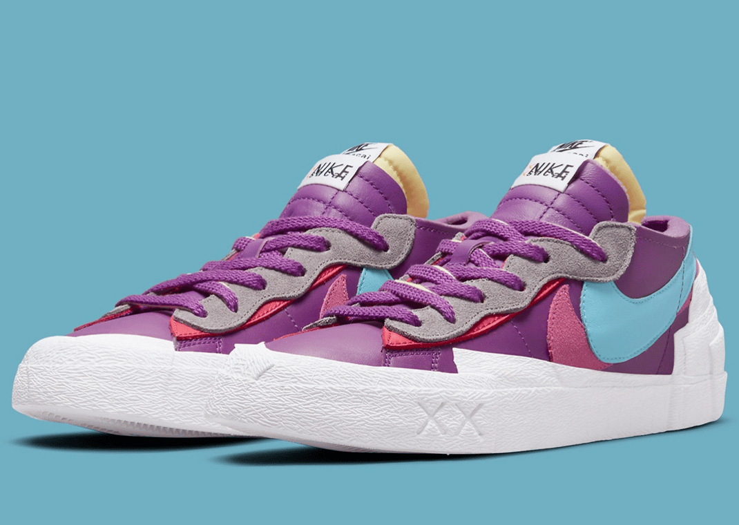 KAWS x sacai x Nike Blazer Purple Dusk