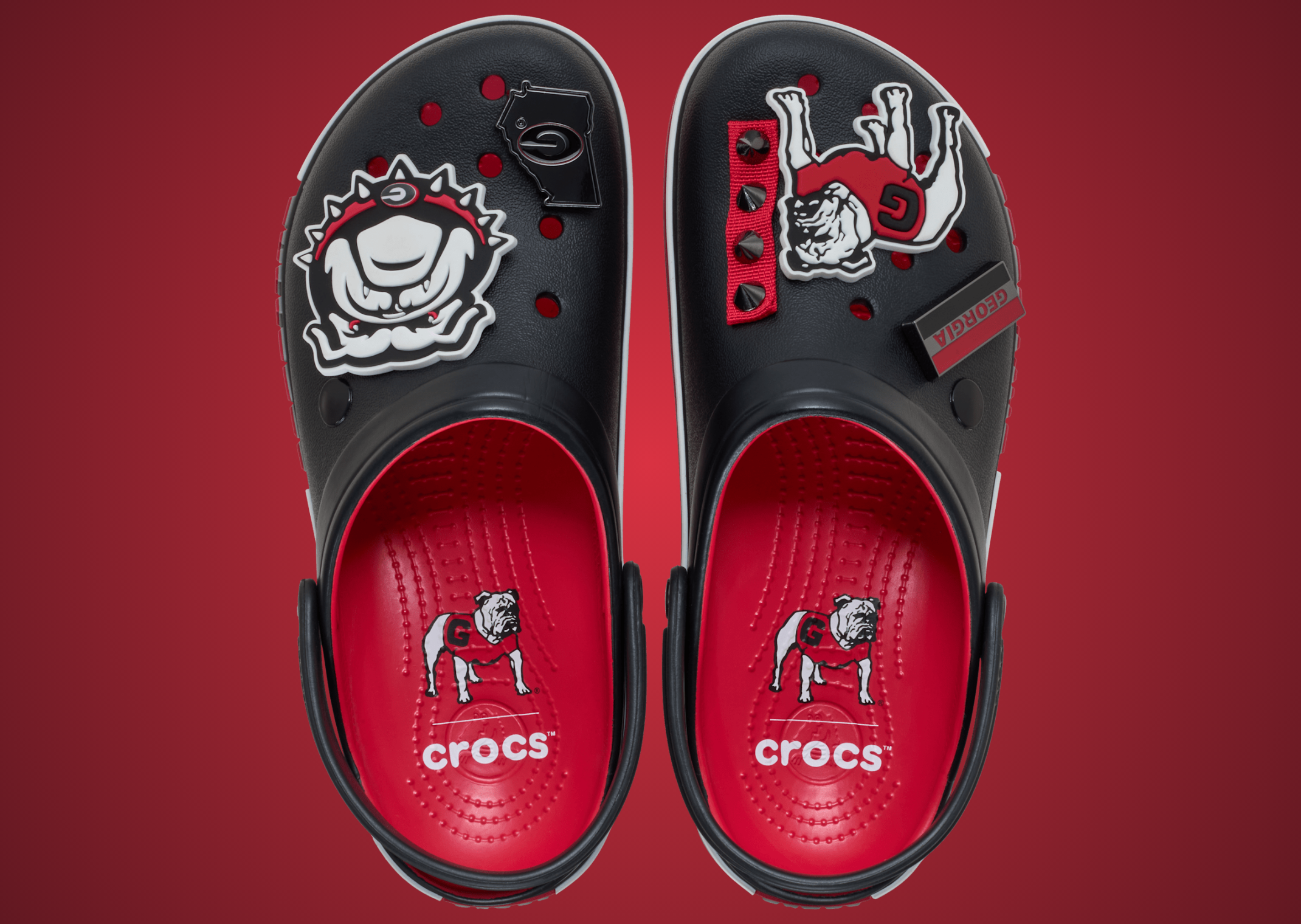 NCAA X Crocs Classic CrocBand UGA - Top