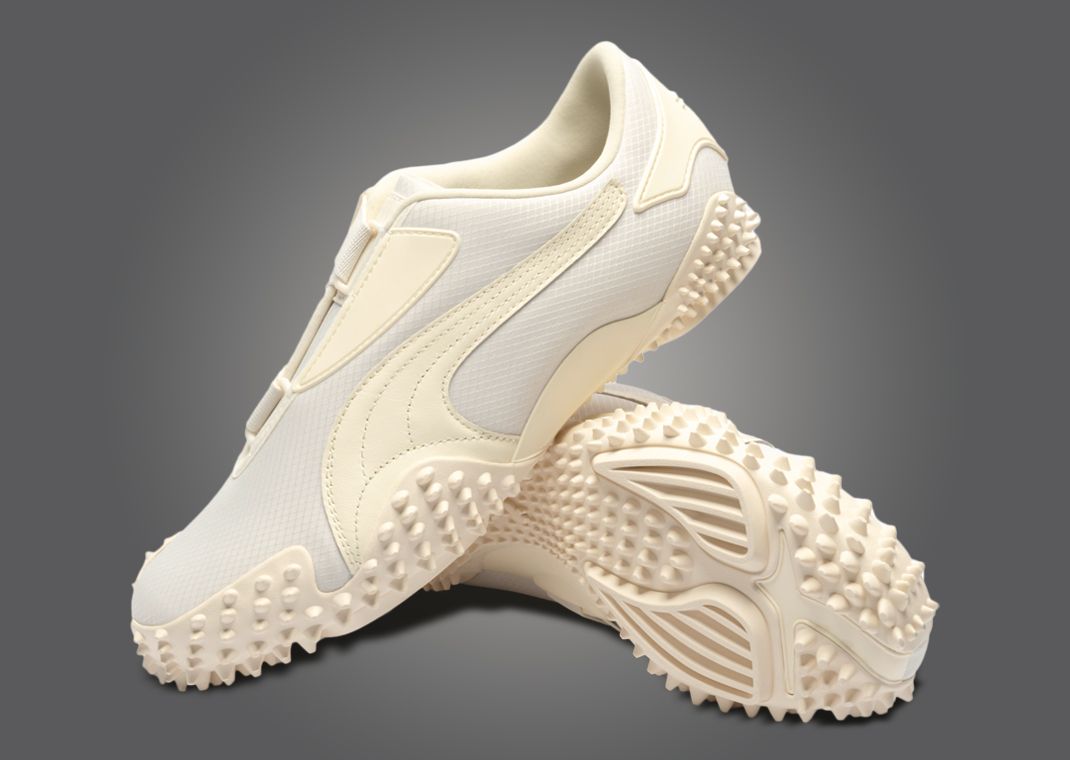 Puma Mostro Monochromatic Frosted Ivory Lateral
