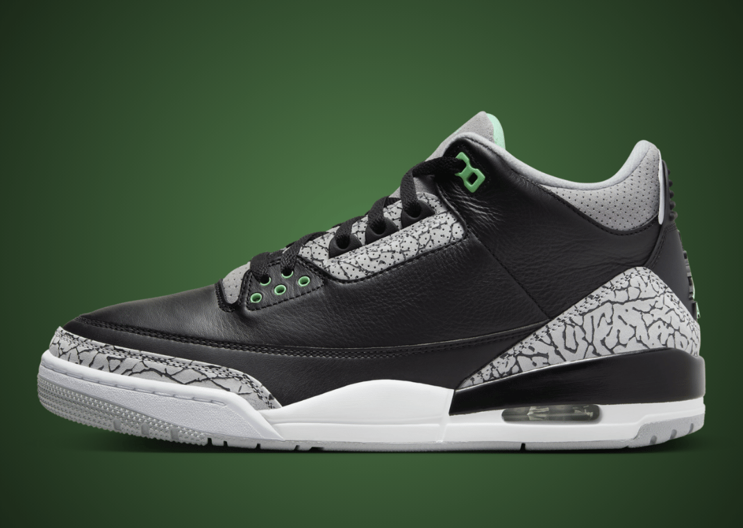 Air Jordan 3 Retro Green Glow