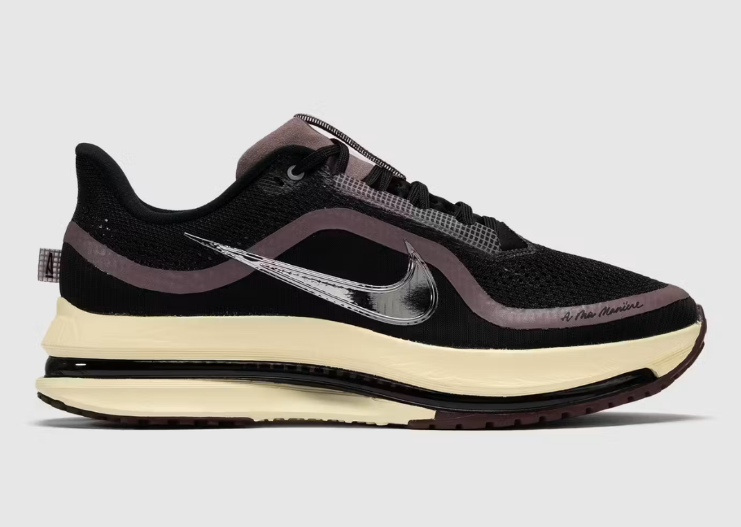 A Ma Maniere x Nike Pegasus Premium Black Lateral