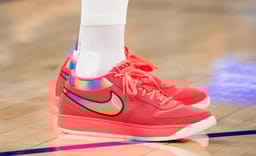 Devin Booker Breaks out Pink Aurora Nike Book 1 PE Against the Warriors