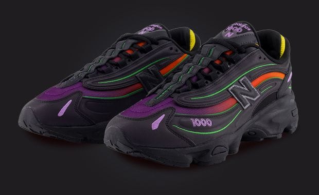 The New Balance 1000 Black Multi-Color Releases July 2024
