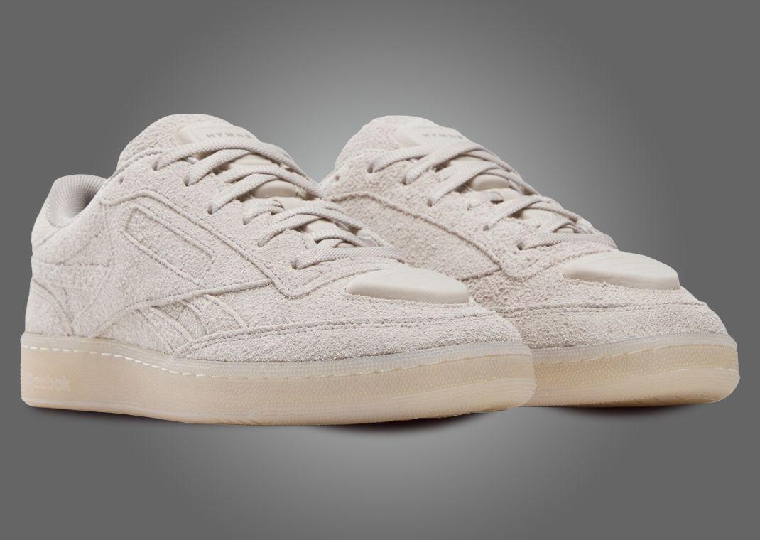 HYMNE x Reebok Club C Revenge Beige Angle