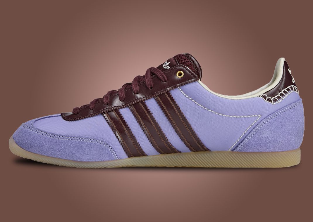Wales Bonner x adidas Japan Lo Light Purple - Medial