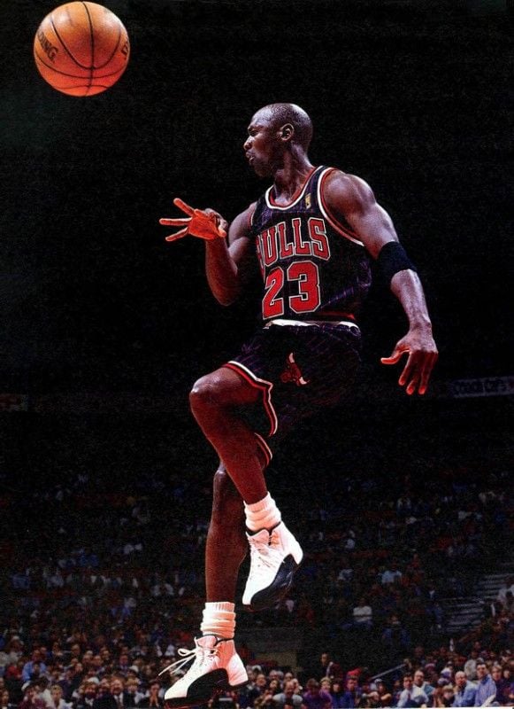Michael Jordan Air Jordan 12 Taxi in 1996-97