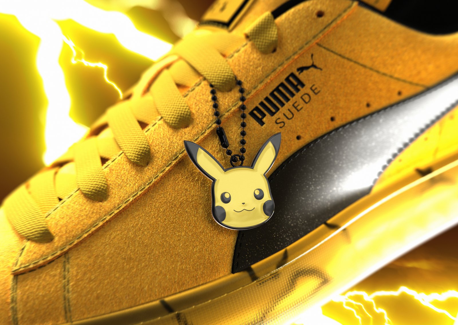 Pokémon x Puma Suede Pikachu