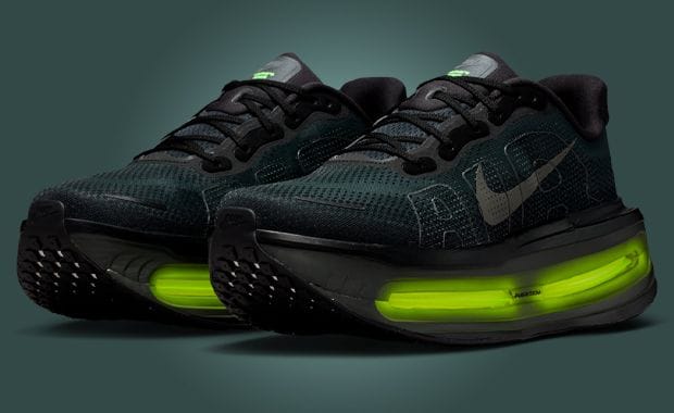 Stack in Black: Nike Vomero Premium Glows in Black Neon 