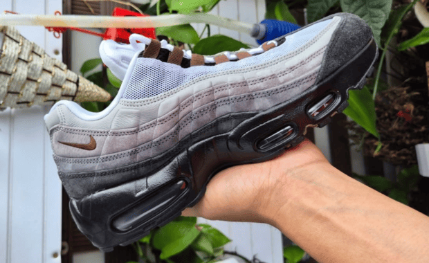 Nike SB Air Max 95 Cacao Wow is Dipped In Suede Earth Tones 