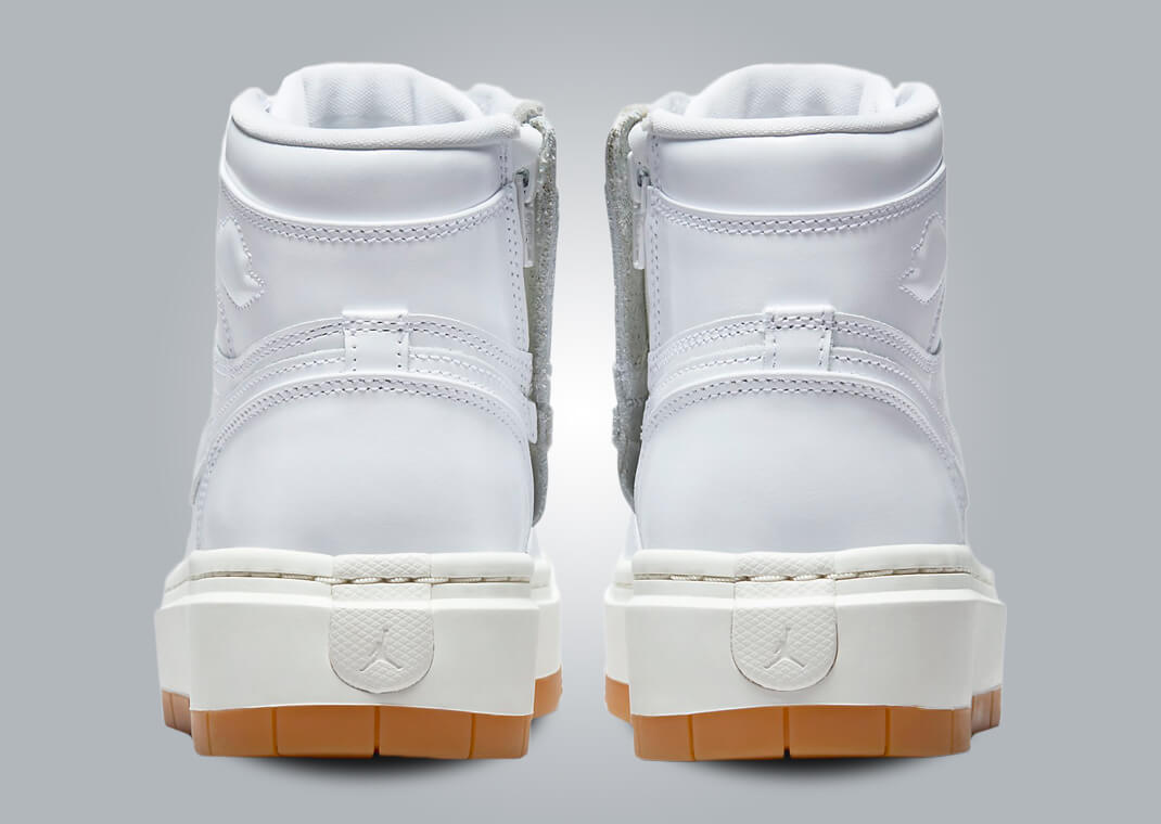 AIR JORDAN 1 ELEVATE HIGH ベージュ　ホワイト　25.5 Nike Air Jordan 1 Elevate high sneakers in white and sail | ASOS