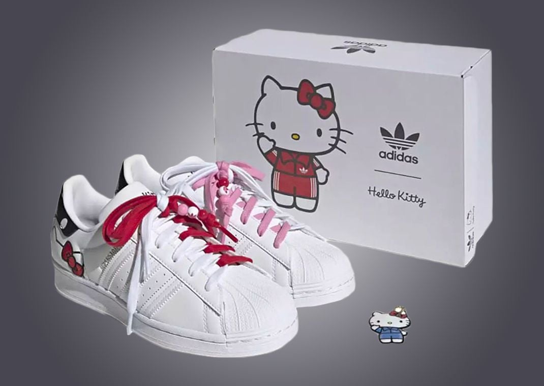 Hello Kitty x adidas Superstar