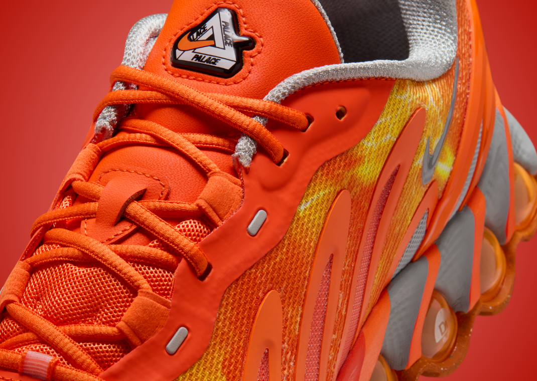 Palace x Nike Air Max DN8 Safety Orange Detail