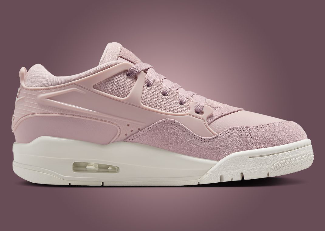 Air Jordan 4 RM Pink Oxford (W) Medial