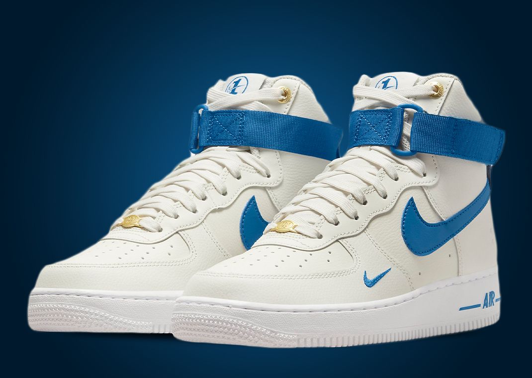 Nike Air Force 1 High Anniversary Edition Sail Blue Jay (W)