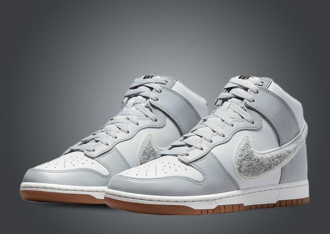 Nike Dunk High University Light Smoke Grey