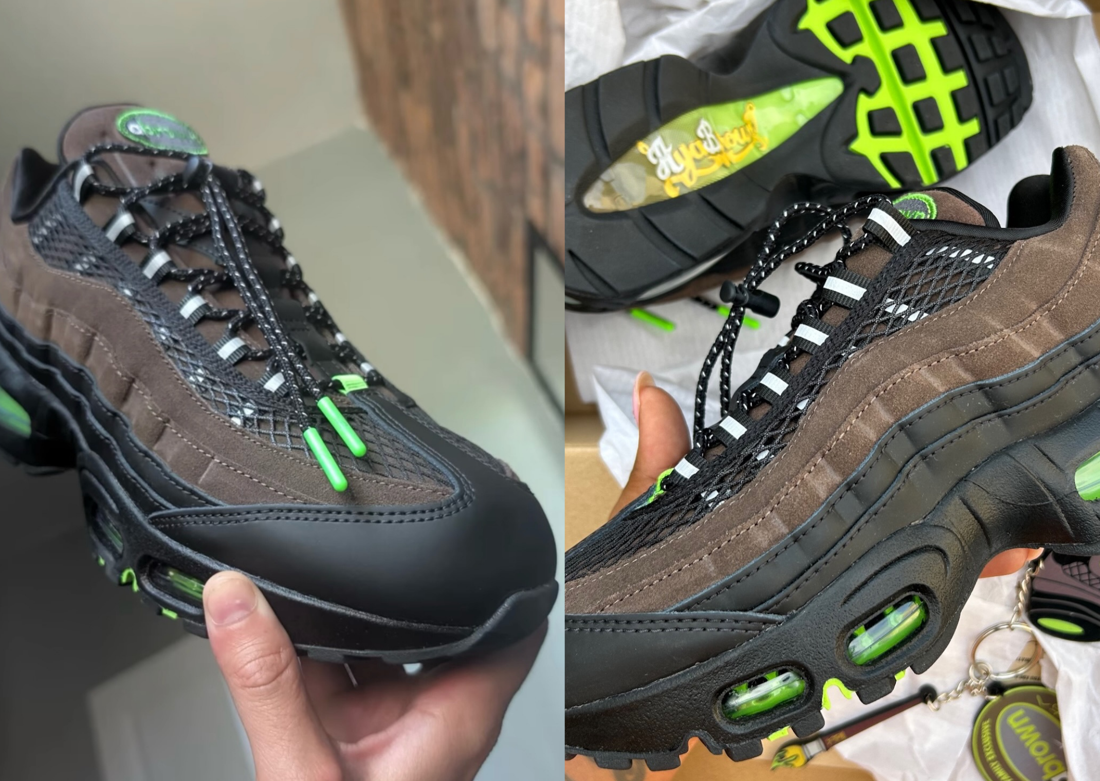 Aya Brown Nike Air Max 95 F&F