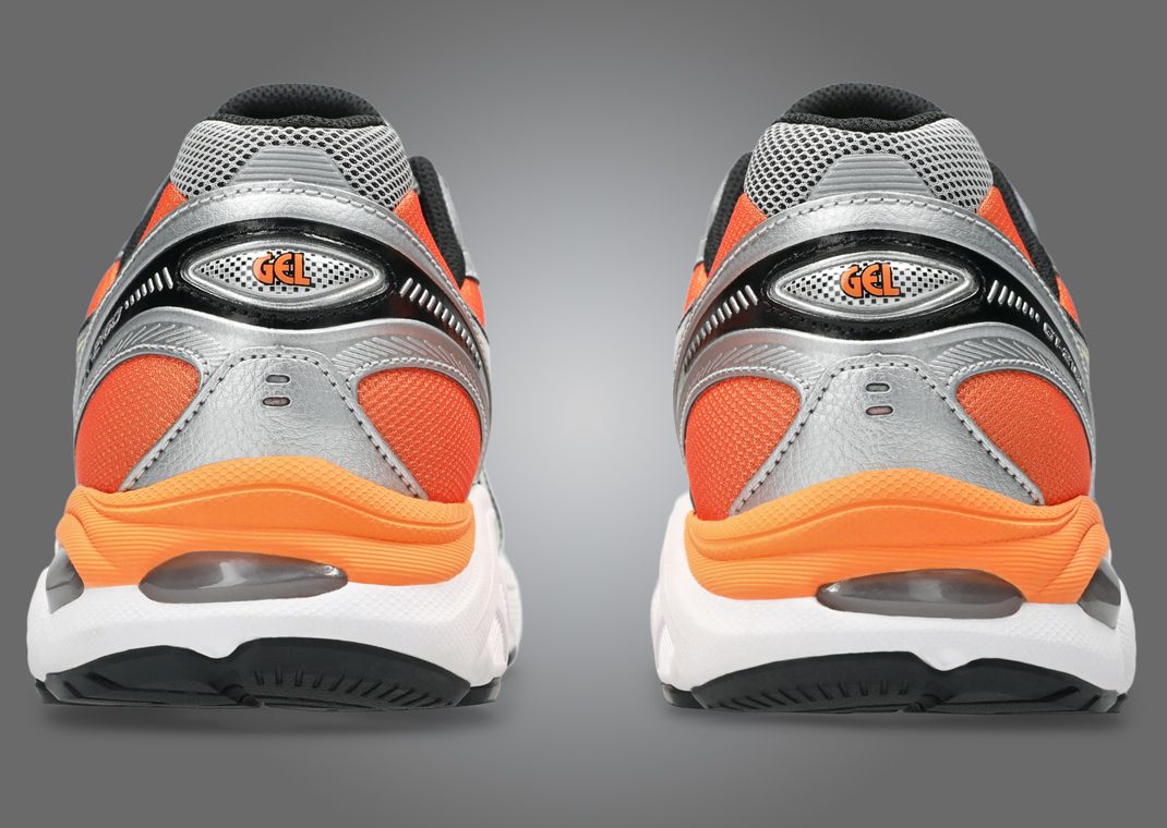 Asics GT-2160 Orange Silver Heel
