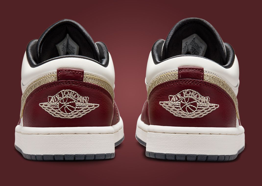 Air Jordan 1 Low SE Chinese New Year Heel