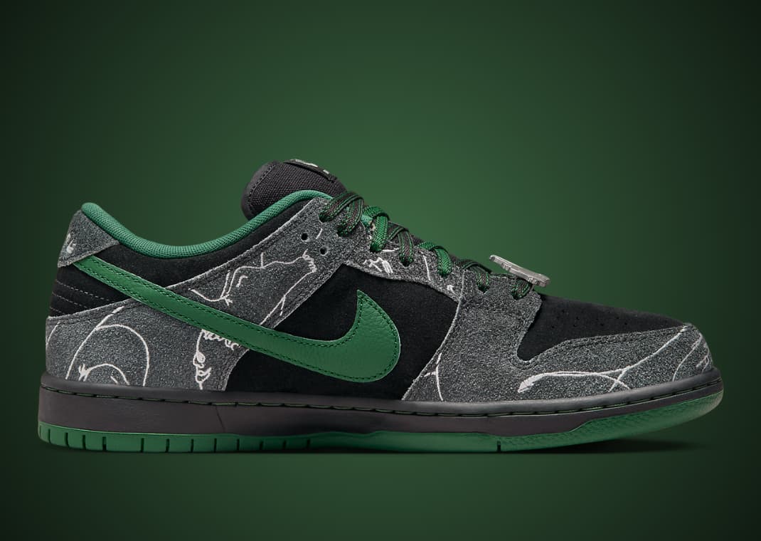 THERE Skateboards x Nike SB Dunk Low Medial