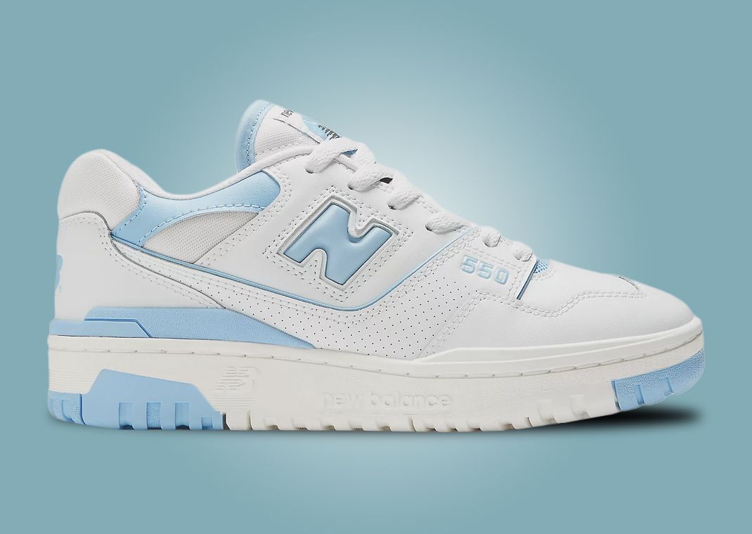 New Balance 550 White Blue Haze (W)