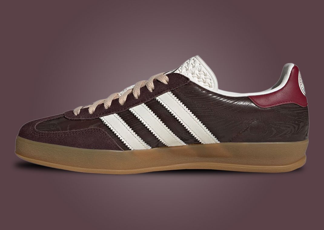 The Blue Trio x adidas Gazelle Indoor Medial