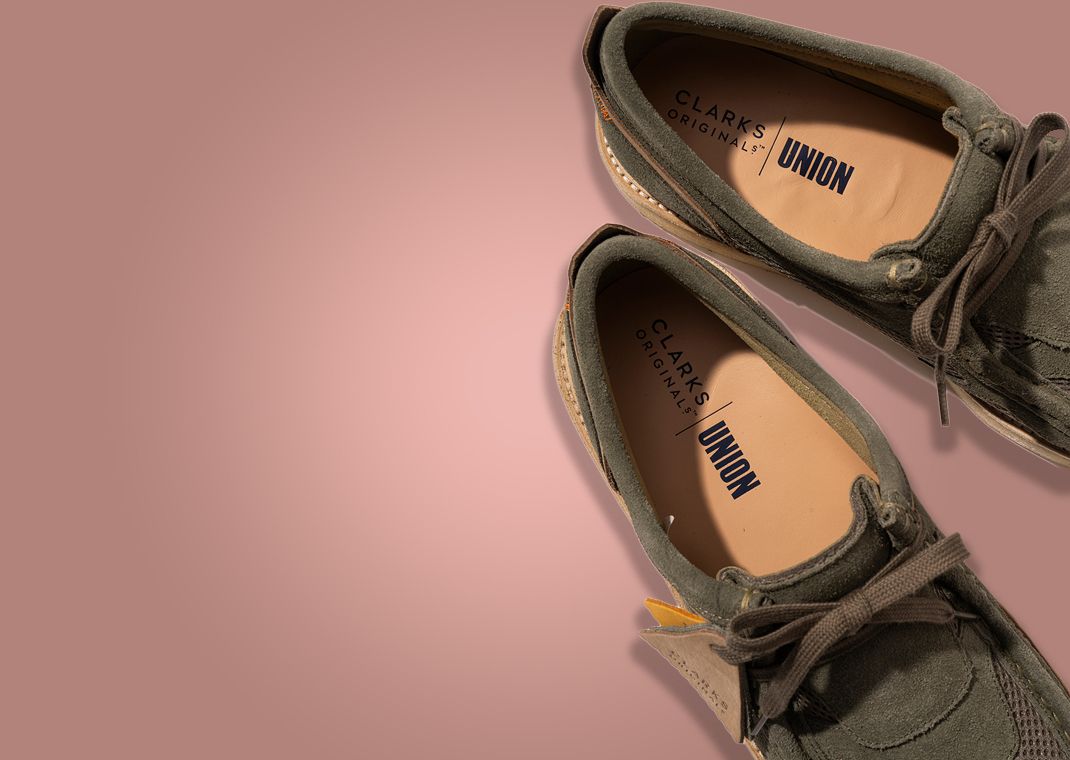 The Union LA x Clarks Originals Wallabee Crazy Visions The Union LA x Clarks Originals Wallabee Crazy Visions