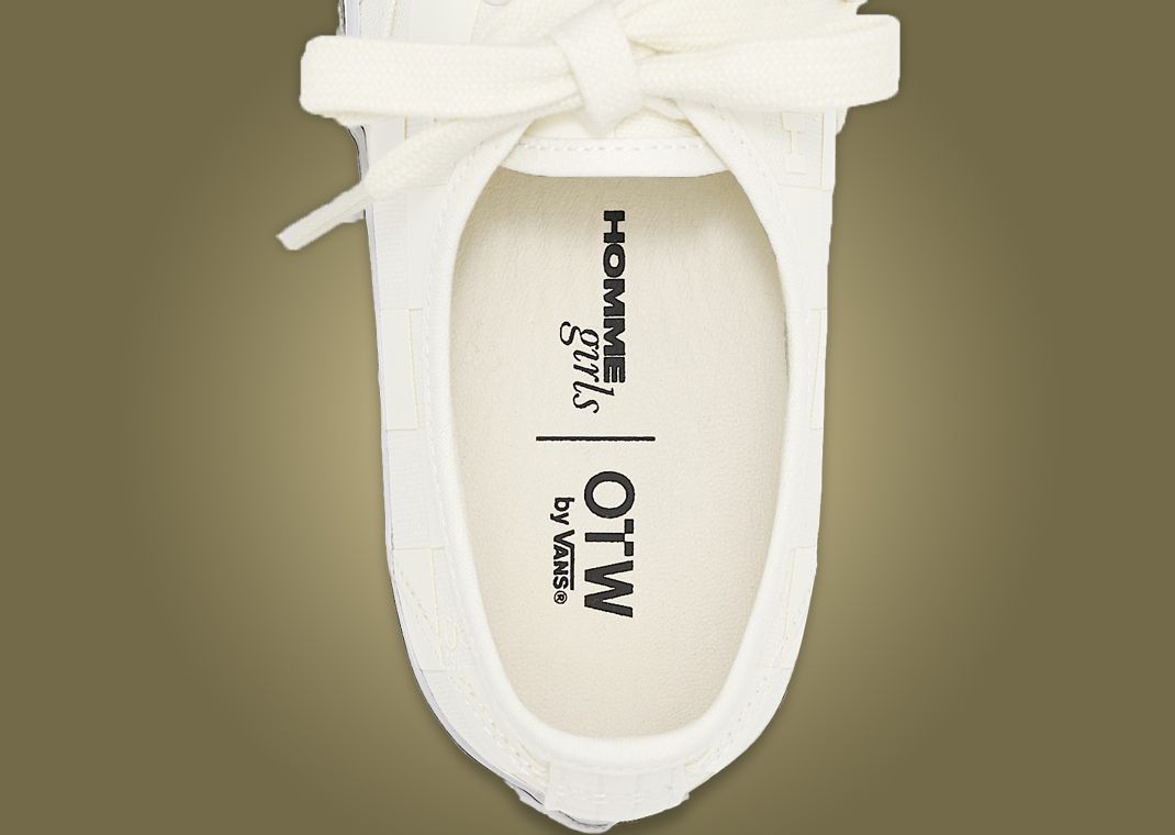 HommeGirls x OTW by Vans Authentic 44 White Grey Insole