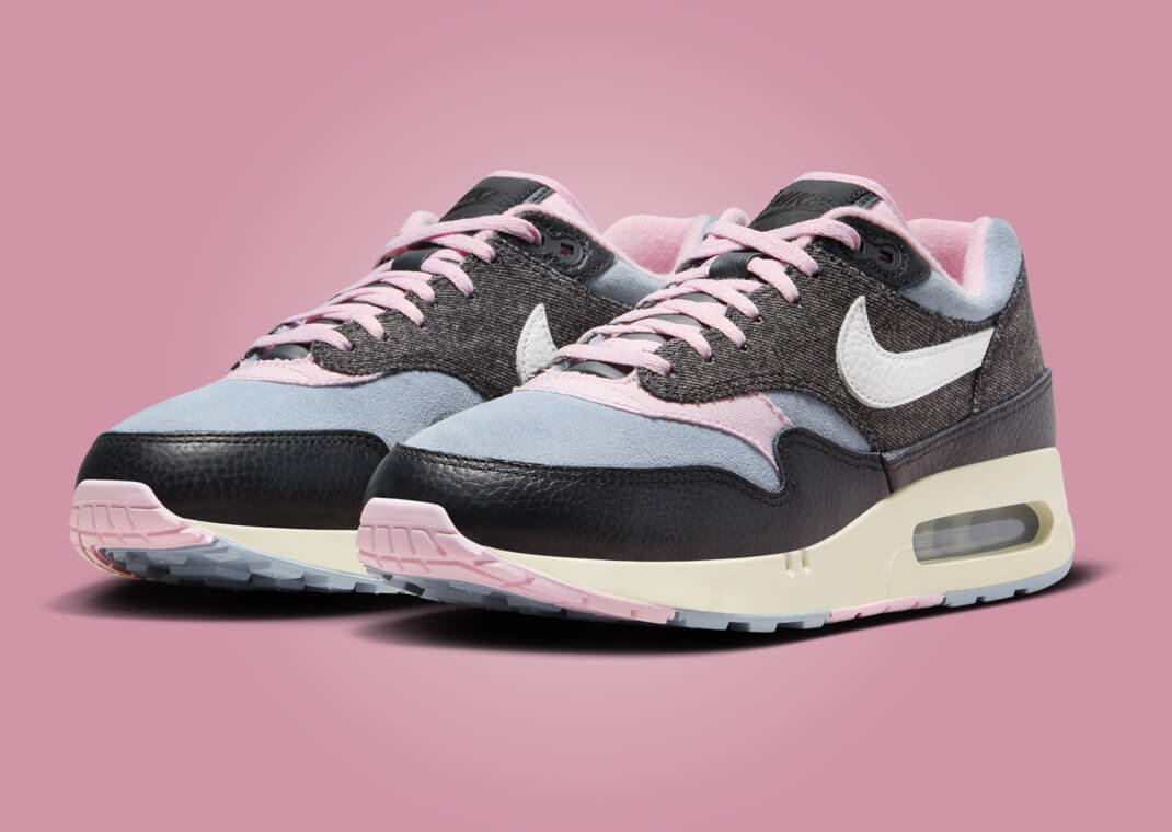 Nike Air Max 1 '86 OG Premium Black Denim Pink