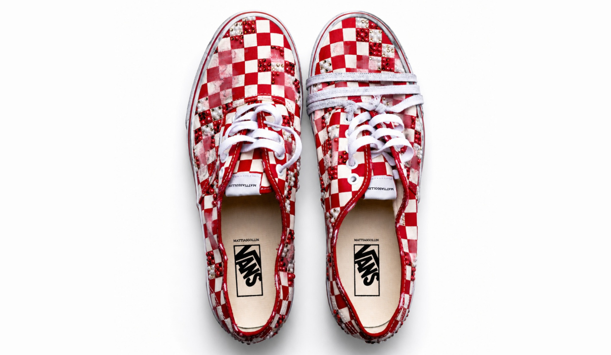 Mattias Gollin x Vans Authentic Vissute Rosse
