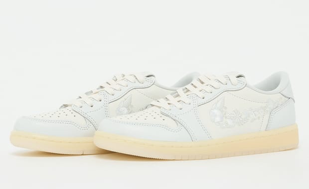 Retailer Look at the Air Jordan 1 Retro Low OG Floral Swoosh