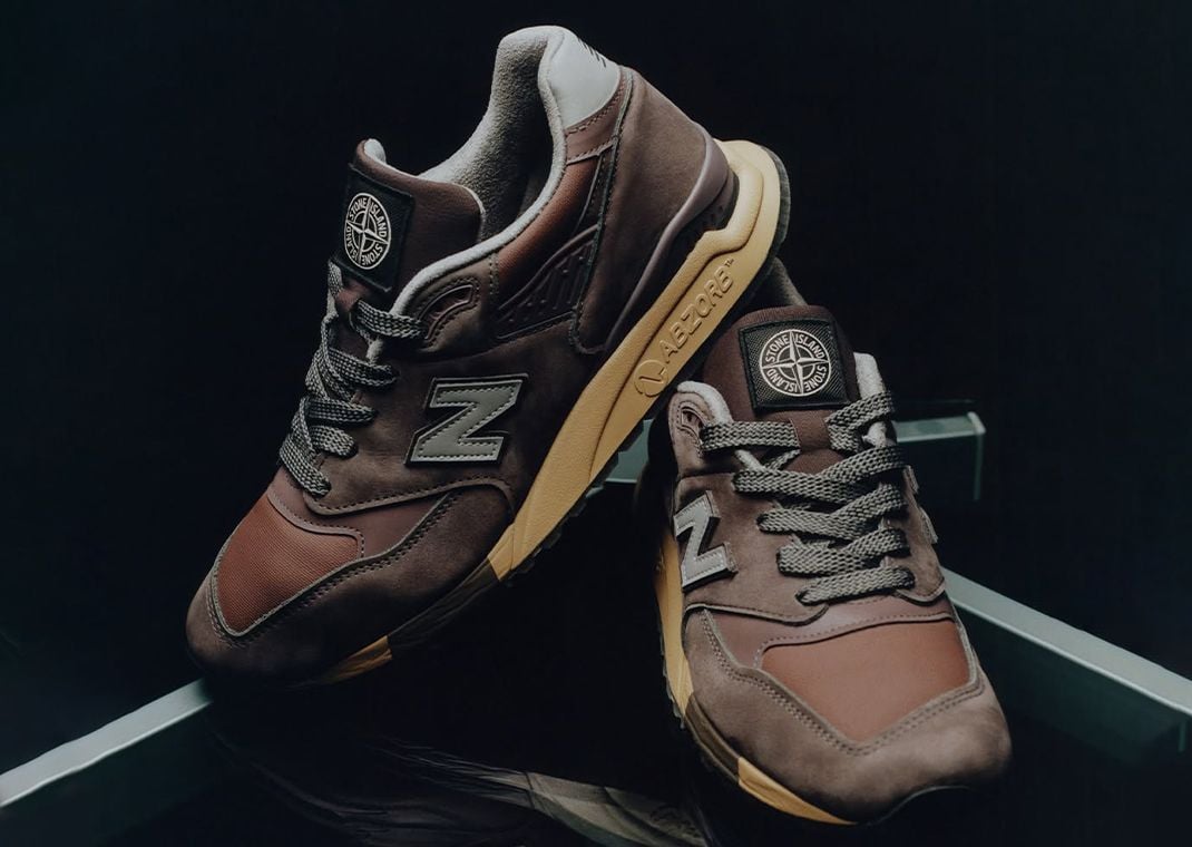 The Stone Island x New Balance 998 Made in USA Releases