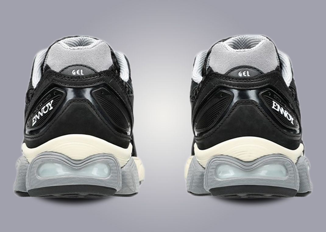 The Ennoy Professional x Asics Gel-Nimbus 9 Black Heel