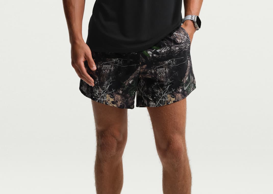 Nike Stride Men's Dri-FIT 5" Brief-Lined Realtree® Running Shorts