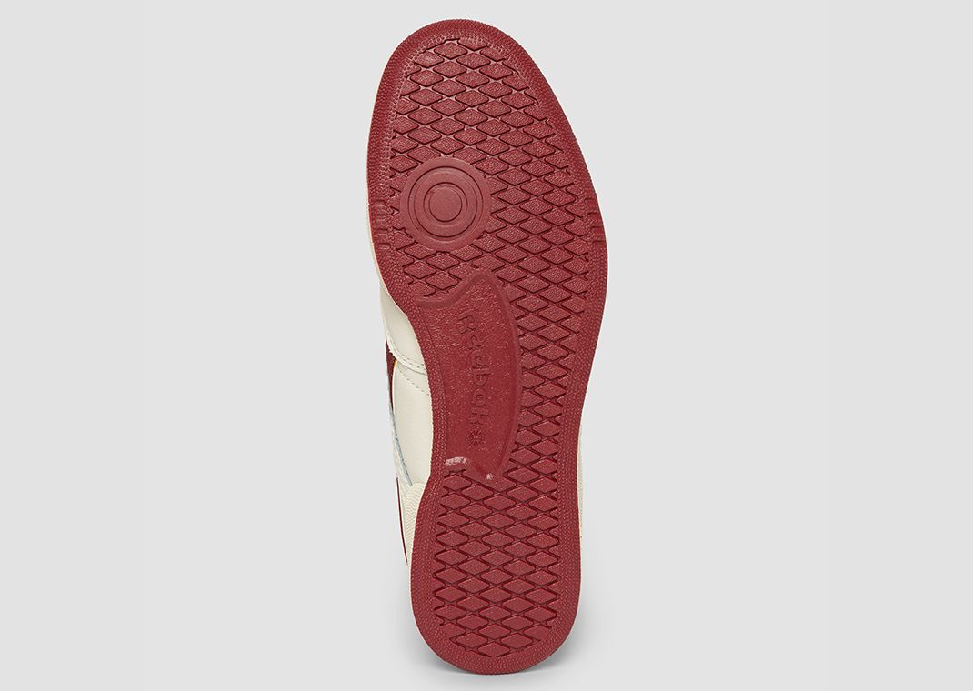 MANORS x Reebok Club C Revenge Vintage Burgundy Outsole