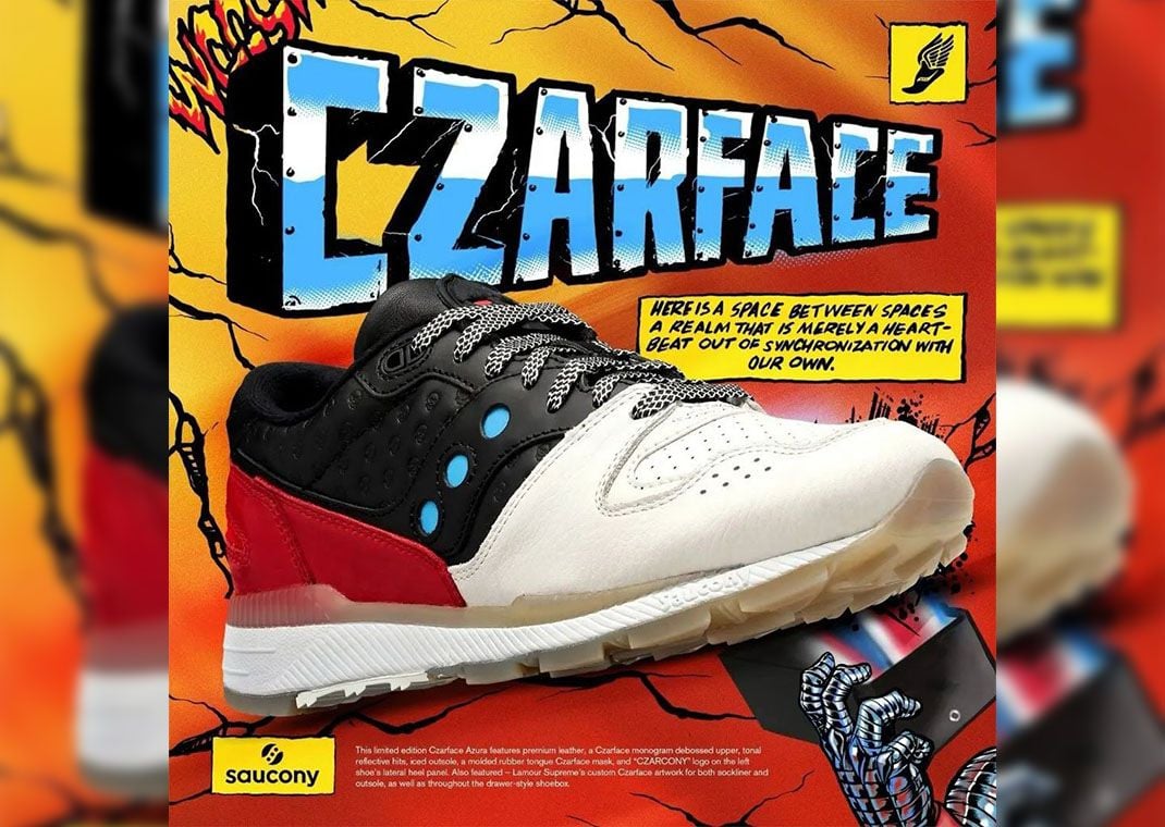 Czarface x Sauycony Azura Czarcony