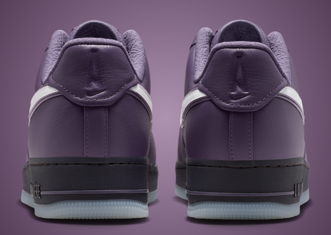 A Ma Maniere x Nike Air Force 1 WYWS Canyon Purple Heel